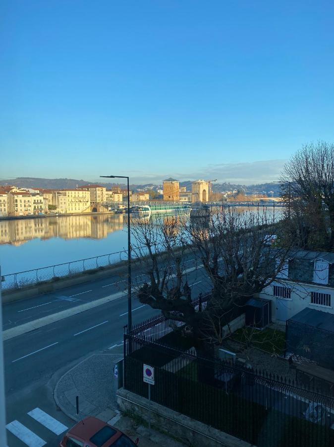 Appartement Avec Superbe Vue Sur Le Rhone Vienne  Exteriér fotografie