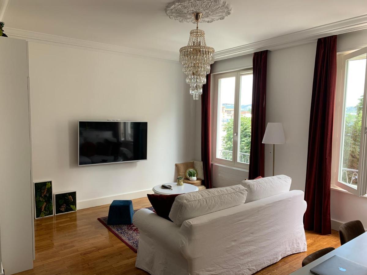 Appartement Avec Superbe Vue Sur Le Rhone Vienne  Exteriér fotografie